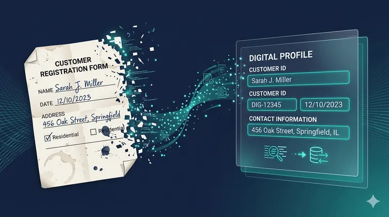 OCR, ICR und HTR: Von Papierdokumenten zu strukturierten digitalen Daten